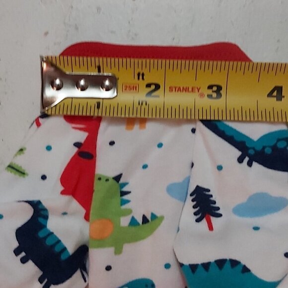 Dog Dinosaur Pajamas – Stretchable, Breathable Dog Jumpsuit w/Cute Pattern, XXS - Picture 4 of 8